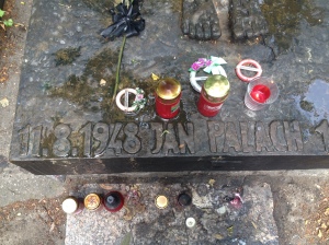 Jan Palach's grave